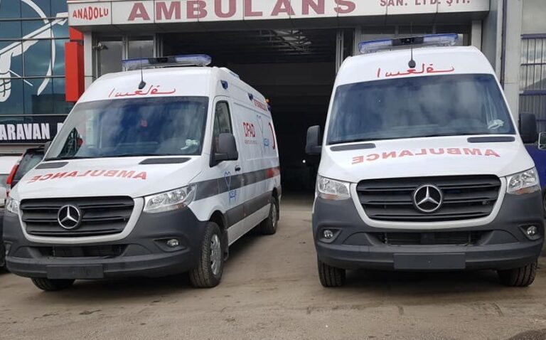 IRAQ ERBIL 2 AMBULANCES – JANUARY 2021